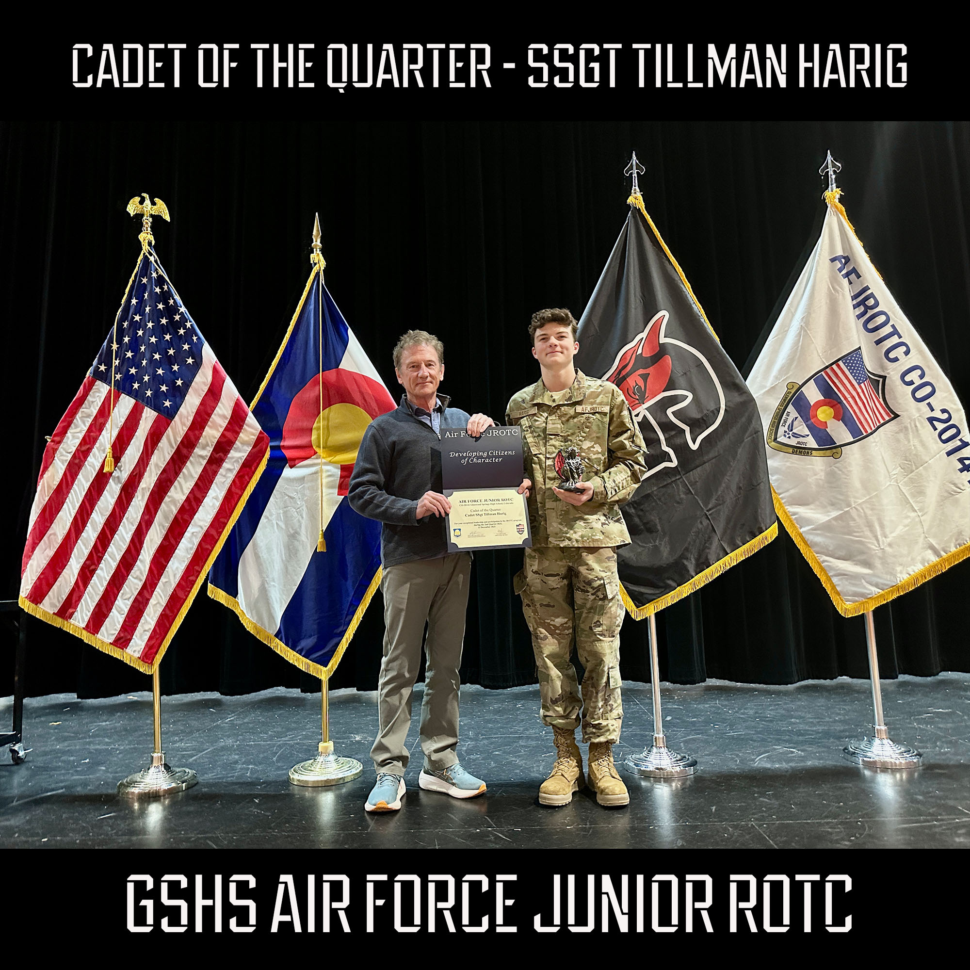 cadet of the quarter